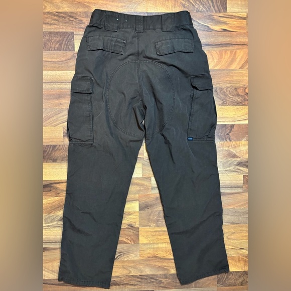 5.11 Tactical Pants Mens Med 31-5-35 Brown Cargo Utility EMS Baggy Stretch Zip - Picture 2 of 7